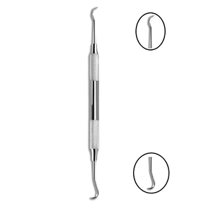 Raspador Dental Premium, Removedor de Sarro, Acero Inoxidable, Doble Extremo, Tipo Sickle, Instrumentos de Higiene para Eliminar la Placa, con Certificación CE e ISO - Product Image 1