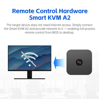 Extensor KVM inteligente Full HD 2K 4K 1080P Single Cat5e/6 RJ45 LAN Offline USB IR Control remoto Producto Comunicación Redes
