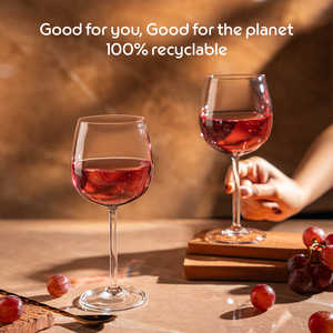 แก้วไวน์โบโรซิลิเกตแบบคลาสสิก ใช้ซ้ำได้ ความจุขนาดใหญ่ เหมาะสำหรับงานปาร์ตี้ ใช้ในบ้าน-ปลอดสาร BPA - Product Image 6