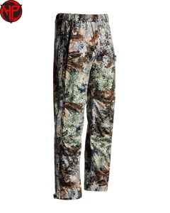 Pantalon de chasse imperméable en softshell unisexe imprimé camouflage Hexaplus Industries pour la chasse en montagne/forêt en hiver - Product Image 4