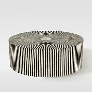 โต๊ะกาแฟแผงไม้ทำด้วยมือพร้อมตัวฝังกระดูกอเนกประสงค์และเป็นมิตรกับสิ่งแวดล้อมสำหรับเฟอร์นิเจอร์ห้องนั่งเล่นที่ทันสมัย - Product Image 1