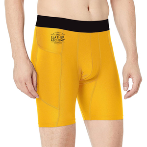 Pantalones Cortos de Compresión Deportivos Personalizados Fabricados en Pakistán, Pantalones Cortos de Compresión para Hombre para Gimnasio y Running - Product Image 1