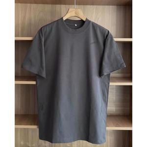 เสื้อยืดผู้ชายคุณภาพสูง ผ้าฝ้าย ทรงพอดีตัว คอกลม แขนสั้น สไตล์ลำลอง เหมาะสำหรับออกกำลังกายและฟิตเนส - Product Image 1