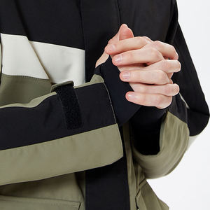 Veste de ski imperméable haute performance coupe-vent thermique, combinaison de snowboard color block, manteau de sport d'hiver à capuche pour activités de montagne - Product Image 3