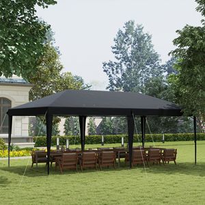 "20' X 10' Pop-up <b>Canopy</b> <b>Tent</b> with Steel Frame & Carry Bag for Outdoor BBQ & Events" - Product Image 2