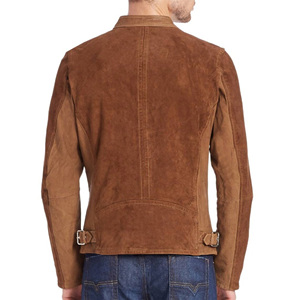 For Wear Men's High Quality Premium Leather <b>Trucker</b> <b>Jacket</b> Suede Leather Soft Touch Fully Lined Black Suede Reversible - Product Image 1