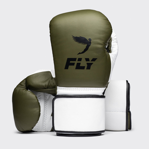 Guantes de Boxeo Profesionales Pro Fly, Guantes de Combate de Cuero de Alta Calidad, Guantes de Kickboxing Profesionales de 14oz, Guantes de Competición de MMA - Product Image 1