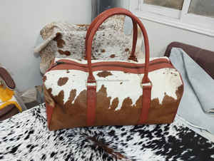 Funda para Cuaderno de Cuero Genuino con Pelo de Vaca, Cierre de Cremallera, Portátil, LHDB-0157, Directo de Fábrica - Product Image 5