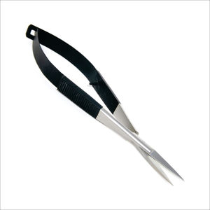 Tijeras de Acero Inoxidable Profesionales Rusas con Mango Plano y Curvo para Manicura, Corte de Cutículas y Arte de Uñas - Product Image 2