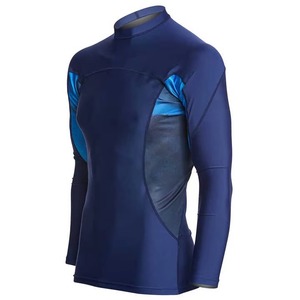 Maillots de protection anti-UV professionnels à manches longues pour hommes – Tailles variées, prix de gros, protection UPF50, séchage rapide, Spandex/Nylon – En promotion - Product Image 4