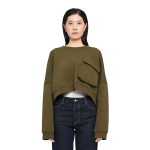 Sudadera con Capucha Extra Grande de Nuevo Diseño para Mujer, 100% Algodón, Forro Polar Térmico, Bordada, Sudadera de Invierno - Product Image 2