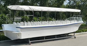 Yacht de croisière en aluminium soudé HD-1180B personnalisé pour 45 passagers, 11,8 m, taxi fluvial, transport, loisirs, sport - Product Image 6