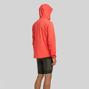 OEM Custom Logo Color Regular Fit <b>Pullover</b> 1/4 Zip Hoodie Lightweight Waterproof 100% Polyamide Outdoor <b>Jacket</b> for <b>Men</b> - Product Image 4