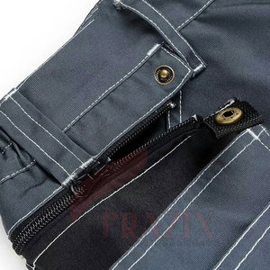Shorts de travail robustes à multiples poches, vêtements utilitaires, fabrication OEM en marque blanche, vente en gros - Product Image 4