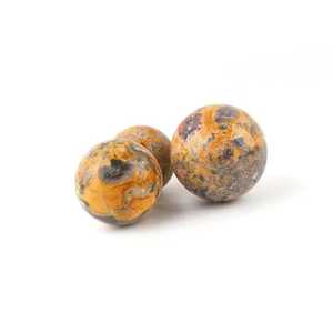 Esfera de Cuarzo Natural Pulida, Bola de Cristal Amarillo y Negro, Piedra Decorativa para Feng Shui y Decoración del Hogar - Product Image 6