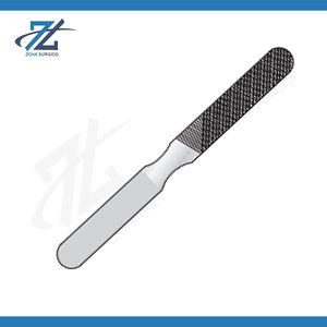 Lime à os et raspette manuelles de haute qualité 215 mm, instruments chirurgicaux en acier inoxydable certifiés CE, réutilisables - Product Image 2