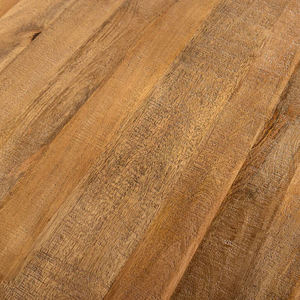 โต๊ะรับประทานอาหารทรงกลมไม้มะม่วงสไตล์ยุโรปแบบดิบๆ สำหรับร้านกาแฟ บิสโทร บาร์ ร้านอาหาร ครัวบ้าน - Product Image 6