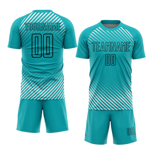 Vêtements d'équipe de football de haute qualité en promotion, faible MOQ, nouvelle arrivée, uniforme de football en sublimation couleur unie - Product Image 1