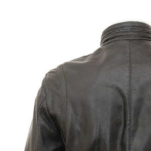 Veste en cuir véritable pour homme de haute qualité - Imperméable et coupe-vent, style streetwear, hiver, cuir pakistanais - Product Image 5