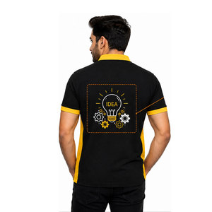 Camisetas de Golf Personalizadas de Alta Calidad con Logotipo OEM para Hombre/Mujer, Sublimadas, Satinadas, Transpirables, de Manga Corta, para Deporte - Product Image 2