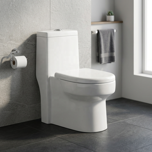 Premium Long Lasting One Piece Ceramic Water Closet Western Monobloc Toilet Sanitary Ware For Modern Bathroom - Product Image 3