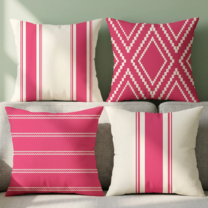 Funda de Almohada Cuadrada de Algodón y Poliéster de la Mejor Calidad, con Cierre de Cremallera, para Uso en Hogar Moderno, Hospital y Hotel - Product Image 1