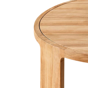 Luxury The Plaza Teak <b>Round</b> Outdoor Coffee <b>Table</b> Modern Resort Villa Hotel <b>Patio</b> Furniture Collection - Product Image 6