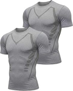 T-shirt Homme Slim Fit en Jersey de Coton Délavé à l'Acide, Imprimé Sérigraphié, Manches Courtes, Motif Uni, Style Sportif, Extensible, 220g, Personnalisable - Product Image 1