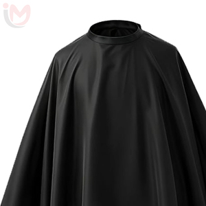 Cape de coiffure et tablier de barbier antistatiques en polyester avec taille réglable, design portable et confortable, fabriqués au Pakistan - Product Image 2