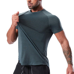 Best Price Men's <b>Short</b> <b>Sleeve</b> T-Shirt Red and Navy Blue Blank 100% Cotton Breathable Casual O-Neck Regular Fit - Product Image 3