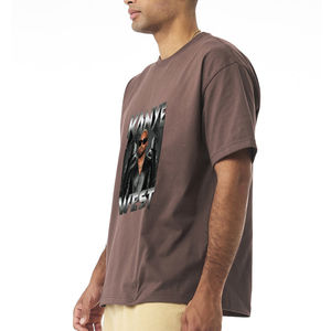 T-shirt en coton 100% de haute qualité avec logo personnalisé imprimé |   Streetwear unisexe |   Écologique |   Sérigraphie |   Marque privée - Product Image 2