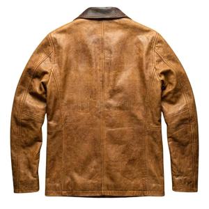 Abrigo de Piel de Oveja de Alta Calidad para Hombre, Chaqueta de Invierno Cálida Personalizable de Primera Calidad, Piel de Oveja Genuina - Product Image 5