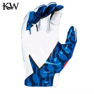 High Quality Wholesale Best Price American Football <b>Gloves</b> Lightweight Sticky Palm Waterproof UV Protection Unisex Customizable - Product Image 3
