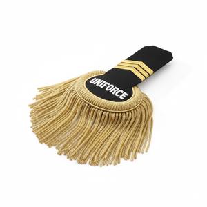 ปลอกไหล่ประดับด้วยเส้นทองคำแท้แบบสั่งทำพิเศษ สำหรับชุดพิธีการ ทำด้วยมือจากเส้นทองคำแท้ ระบายอากาศได้ดี เป็นมิตรกับสิ่งแวดล้อม ถักทออย่างประณีต เหมาะสำหรับทั้งชายและหญิง - Product Image 3