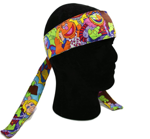 <b>Paintball</b> Headband Sweat Absorbent Sports Head Wrap Adjustable Breathable Headwear for Outdoor Shooting Sports Training - Product Image 2