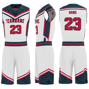 Uniforme de Baloncesto Premium al por Mayor, Sublimación Completa, Ropa Deportiva Personalizada para Equipos, Unisex, Transpirable, Camiseta, Pantalones Cortos - Product Image 1