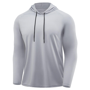 Nouvelle arrivée : sweat-shirt de sport grande taille, ample, respirant, léger, avec logo personnalisé imprimé, 100% coton, pour hommes. - Product Image 1
