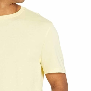 Camiseta Formal Personalizable de Alta Calidad para Hombre, 100% Algodón, Manga Corta, Cuello Redondo, Serigrafía, Anti-Pilling, Venta al Por Mayor - Product Image 4