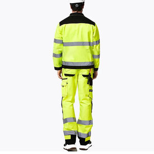 Uniforme de Trabajo de Seguridad Industrial de Alta Visibilidad BETTERGLOWAPPARELMFG Personalizado, Conjunto Unisex de Algodón Transpirable con Certificación CE - Product Image 3