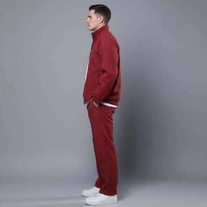 Ensemble de survêtement coupe-vent pour homme de qualité supérieure, tissu respirant, sweat à capuche et pantalon de jogging, grande taille, streetwear décontracté, tendance OEM - Product Image 2