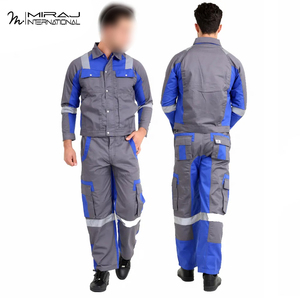 Buen Proveedor, Nuevo Estilo, Ropa de Trabajo Impermeable de Alta Calidad, Conjunto de 2 Piezas, Chaqueta y Traje con Cinta Reflectante - Product Image 4
