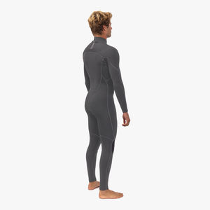 Combinaison de plongée et de surf pour homme en néoprène Yamamoto 4/3 mm avec fermeture éclair sur la poitrine, logo imprimé, logo personnalisé, vêtements de surf Limestone 3m - Product Image 4