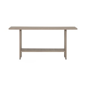 Mesa de Centro Rectangular Contemporánea de Madera Laminada en Roble Oscuro para Sala de Estar, Muebles para el Hogar - Product Image 3