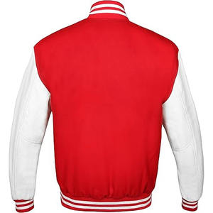 Veste de baseball varsity pour homme de haute qualité, fabriquée par un fabricant OEM, broderie personnalisée, envoyée par Dress Sports - Product Image 2