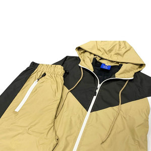 ชุดออกกำลังกายแบบมีฮู้ดสำหรับฤดูหนาวรุ่นใหม่ล่าสุด ชุดลำลองแบบ unisex สั่งทำได้ ชุดวอร์มสำหรับวิ่งและเล่นกีฬา แบรนด์ส่วนตัว เสื้อผ้าเทคโนโลยีกันลม - Product Image 2