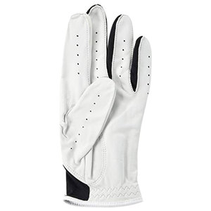 DARIB IMPEX Gant de golf moderne respirant en cuir véritable de haute qualité, fermeture à tirette pour main droite, unisexe, blanc gaufré - Product Image 3
