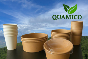 Bols en papier biodégradables et écologiques pour la restauration en gros - Product Image 6