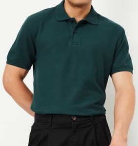 Polo en polycoton pour homme, tissu anti-boulochage durable, logo personnalisé, vêtements de travail, vêtements de bureau d'entreprise - Product Image 4