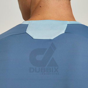 Unisex Lightweight Breathable Anti-UV <b>T</b>-<b>Shirt</b> Shorts Set OEM Custom Four-Way Stretch Front Summer Running Activewear - Product Image 4