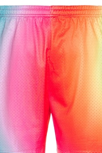 Short en maille de gymnastique à sublimation personnalisé Short en polyester imprimé de plage d'été respirant Short de basket-ball personnalisé pour hommes - Product Image 6